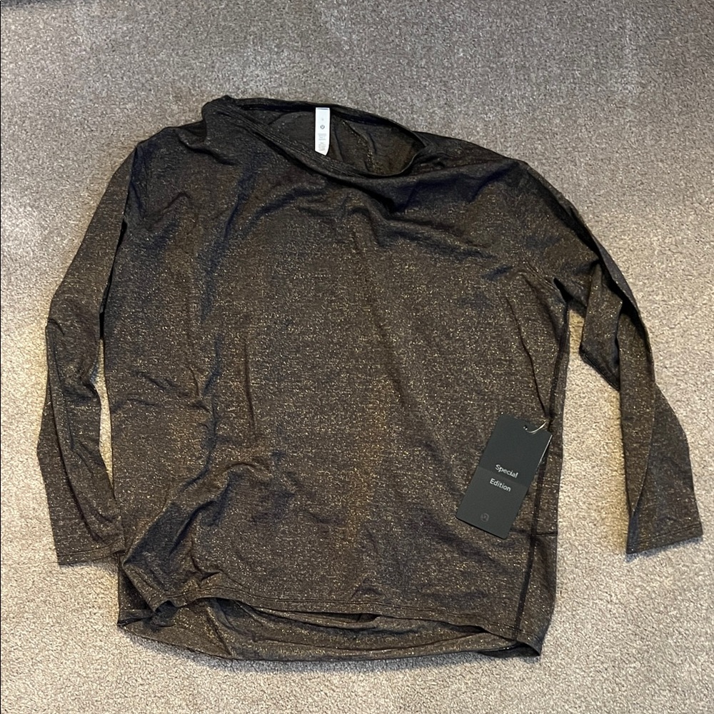 lululemon Back in Action Long Sleeve Sparkle